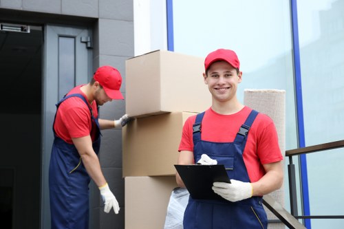 Man and van helping with a local move in Kennington