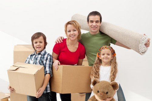 Careful furniture loading service for a Kennington move