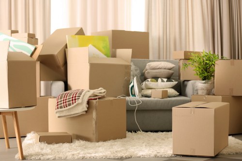 Checklist and moving supplies for a Kennington house move